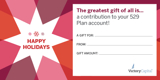 529 gift certificates - Victory Capital